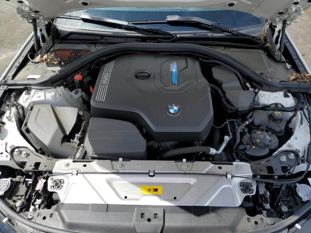 3MW5P7J03M8B48564 - 2021 BMW 330E WHITE photo 11