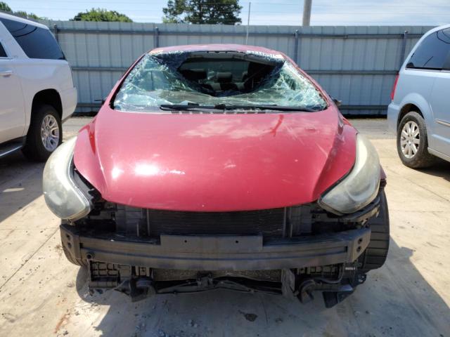 KMHDH4AEXGU543639 - 2016 HYUNDAI ELANTRA SE RED photo 5