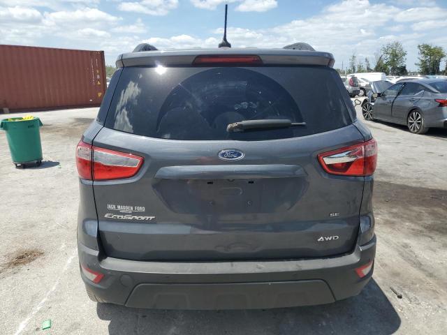 MAJ6S3GL6KC273666 - 2019 FORD ECOSPORT SE ნაცრისფერი ფოტო 6