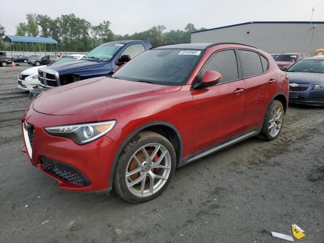 ZASPAKBN2K7C35002 - 2019 ALFA ROMEO STELVIO TI Қызыл фото 1