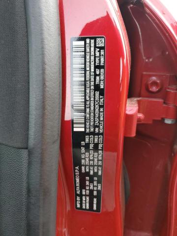 ZASPAKBN2K7C35002 - 2019 ALFA ROMEO STELVIO TI Қызыл фото 13