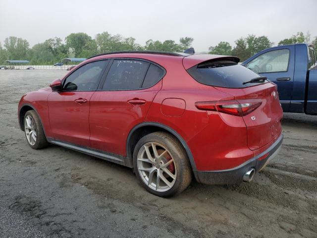 ZASPAKBN2K7C35002 - 2019 ALFA ROMEO STELVIO TI Қызыл фото 2