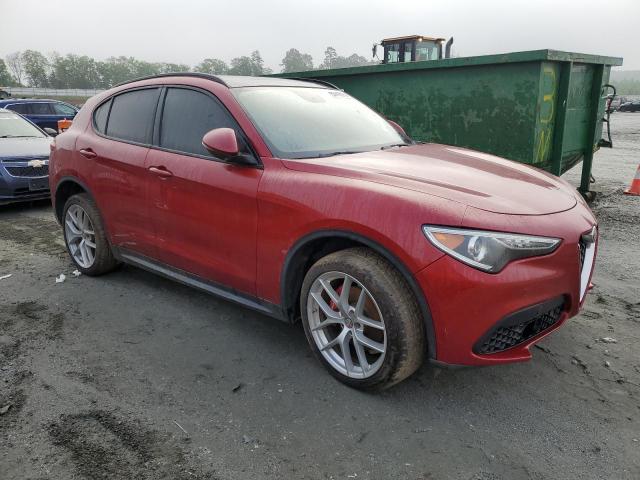ZASPAKBN2K7C35002 - 2019 ALFA ROMEO STELVIO TI Қызыл фото 4