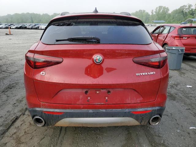 ZASPAKBN2K7C35002 - 2019 ALFA ROMEO STELVIO TI Қызыл фото 6