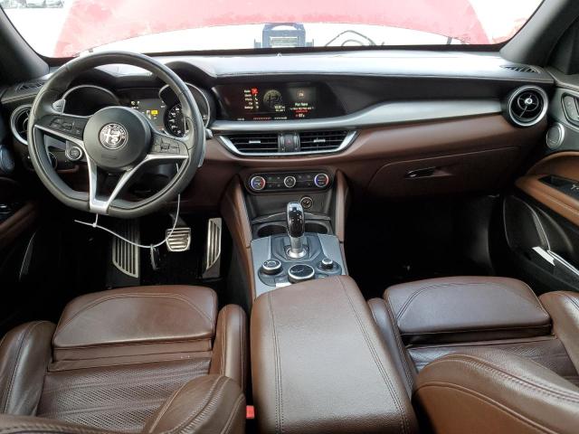 ZASPAKBN2K7C35002 - 2019 ALFA ROMEO STELVIO TI Қызыл фото 8