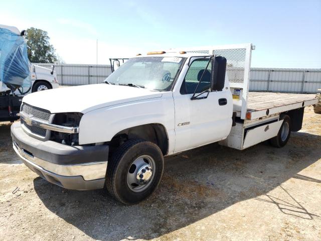 1GBJC34U54E219415 - 2004 CHEVROLET SILVERADO C3500 WHITE photo 1