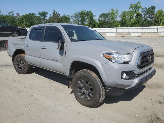 3TMCZ5AN4LM355006 - 2020 TOYOTA TACOMA DOUBLE CAB GRAY photo 4