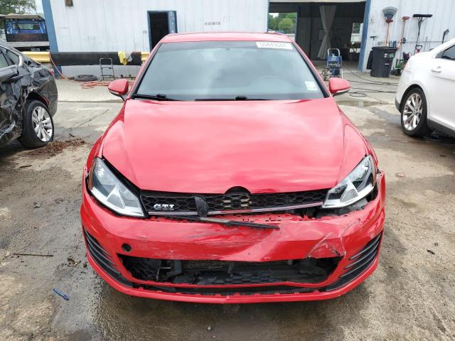 3VW4T7AU9HM073344 - 2017 VOLKSWAGEN GTI S RED photo 5