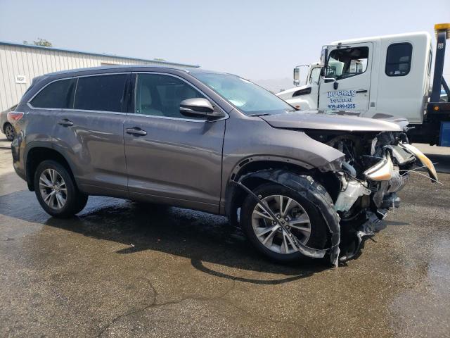 5TDJKRFH1FS199257 - 2015 TOYOTA HIGHLANDER XLE Boz foto 4