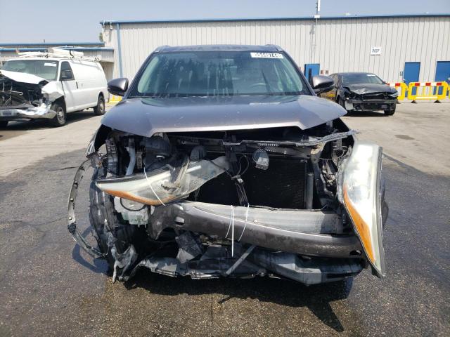 5TDJKRFH1FS199257 - 2015 TOYOTA HIGHLANDER XLE Boz foto 5