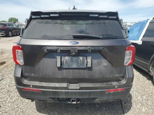 1FM5K8AW2LGA31341 - 2020 FORD EXPLORER POLICE INTERCEPTOR 灰色 照片 6