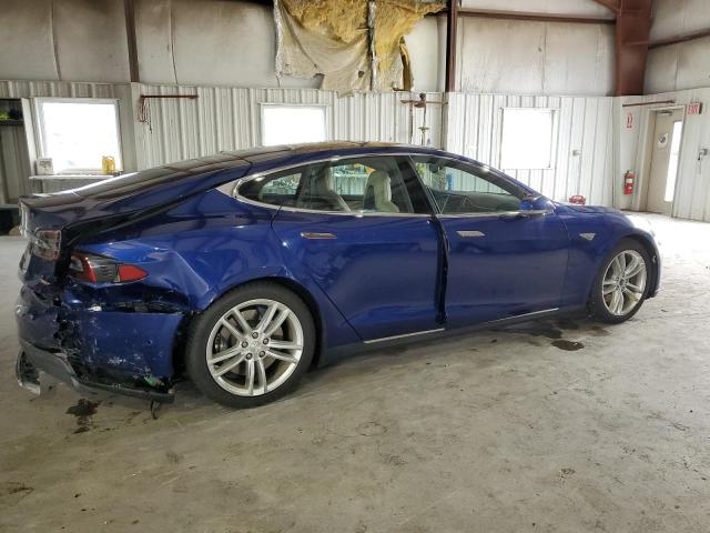 5YJSA1E28GF128925 - 2016 TESLA MODEL S Mavi foto 3