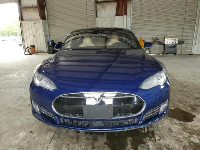 5YJSA1E28GF128925 - 2016 TESLA MODEL S Mavi foto 5