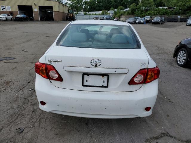 2T1BU4EE7AC412948 - 2010 TOYOTA COROLLA BASE WHITE photo 6