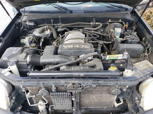 5TBRT3414YS010972 - 2000 TOYOTA TUNDRA ACCESS CAB 黑色 照片 11