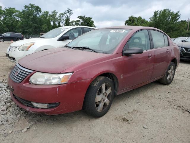 1G8AL55F27Z176893 - 2007 SATURN ION LEVEL 3 RED photo 1