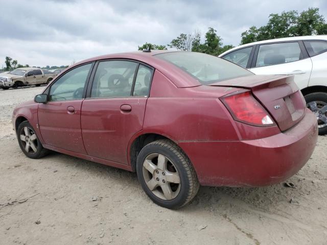 1G8AL55F27Z176893 - 2007 SATURN ION LEVEL 3 RED photo 2