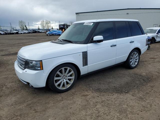 SALMP1E43BA350615 - 2011 LAND ROVER RANGE ROVE AUTOBIOGRAPHY WHITE photo 1