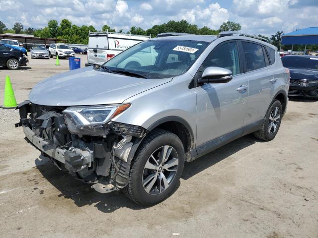 2T3WFREV5JW489896 - 2018 TOYOTA RAV4 ADVENTURE SILVER photo 1