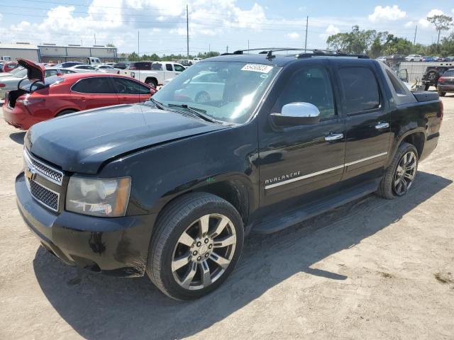 3GNTKGE34BG343161 - 2011 CHEVROLET AVALANCHE LTZ BLACK photo 1