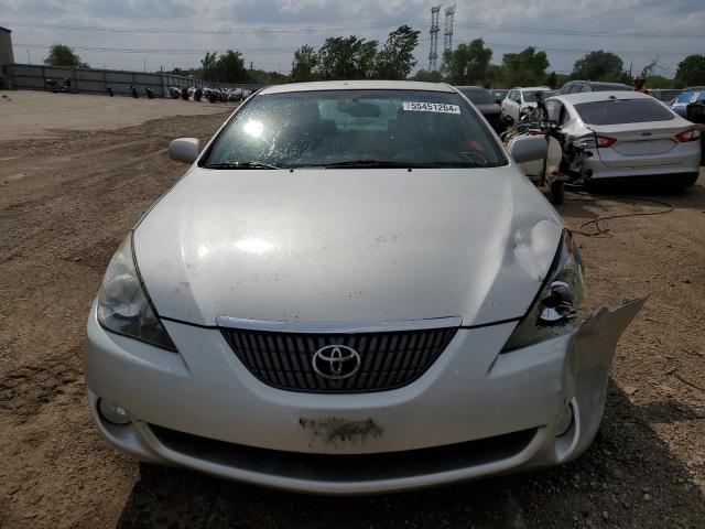 4T1CE38P14U910557 - 2004 TOYOTA CAMRY SOLA SE SILVER photo 5