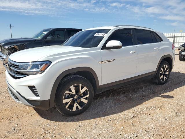 1V2DC2CAXNC211820 - 2022 VOLKSWAGEN ATLAS CROS SE WHITE photo 1