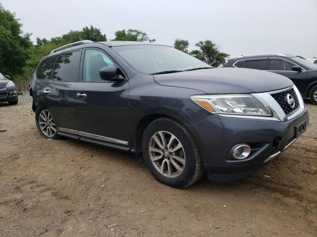 5N1AR2MM8EC653258 - 2014 NISSAN PATHFINDER S GRAY photo 4