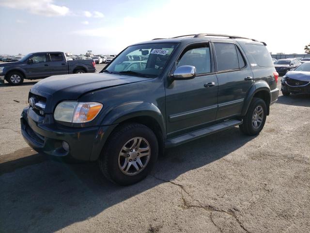 5TDBT48A37S287460 - 2007 TOYOTA SEQUOIA LIMITED GREEN photo 1