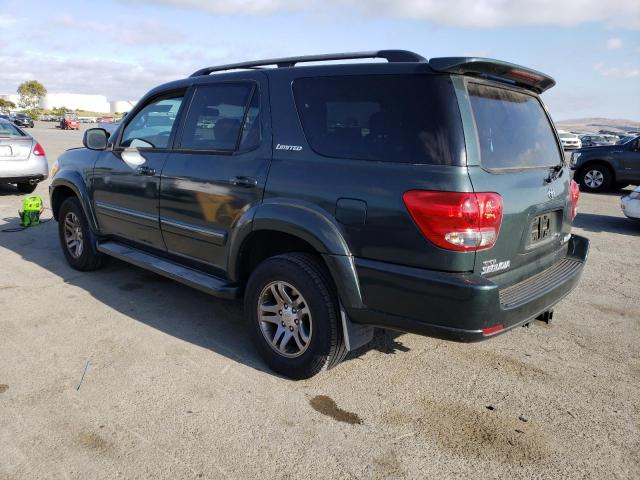 5TDBT48A37S287460 - 2007 TOYOTA SEQUOIA LIMITED GREEN photo 2
