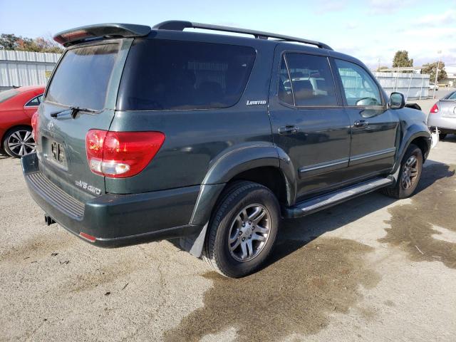 5TDBT48A37S287460 - 2007 TOYOTA SEQUOIA LIMITED GREEN photo 3