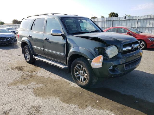 5TDBT48A37S287460 - 2007 TOYOTA SEQUOIA LIMITED GREEN photo 4