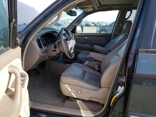 5TDBT48A37S287460 - 2007 TOYOTA SEQUOIA LIMITED GREEN photo 7