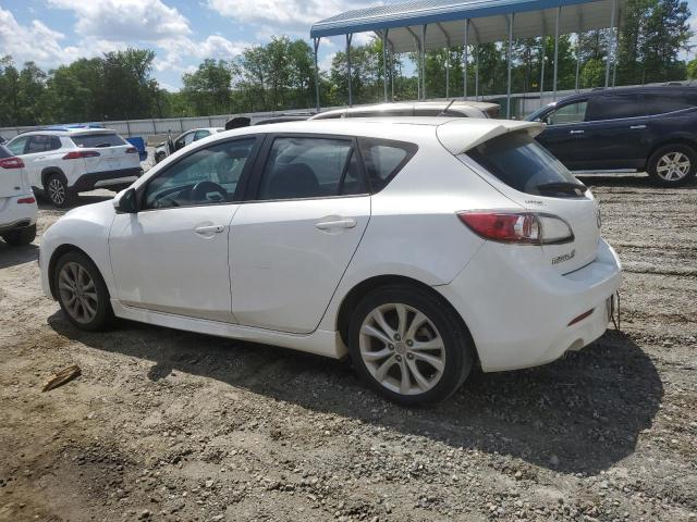 JM1BL1K55B1417061 - 2011 MAZDA 3 S WHITE photo 2