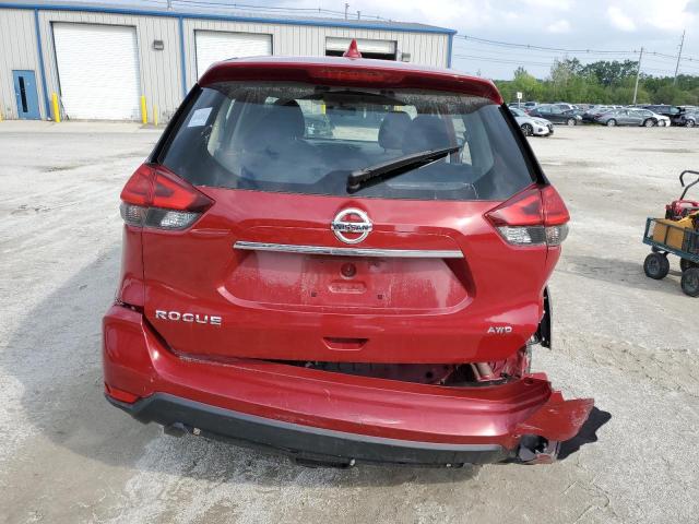 JN8AT2MV5HW267872 - 2017 NISSAN ROGUE S RED photo 6