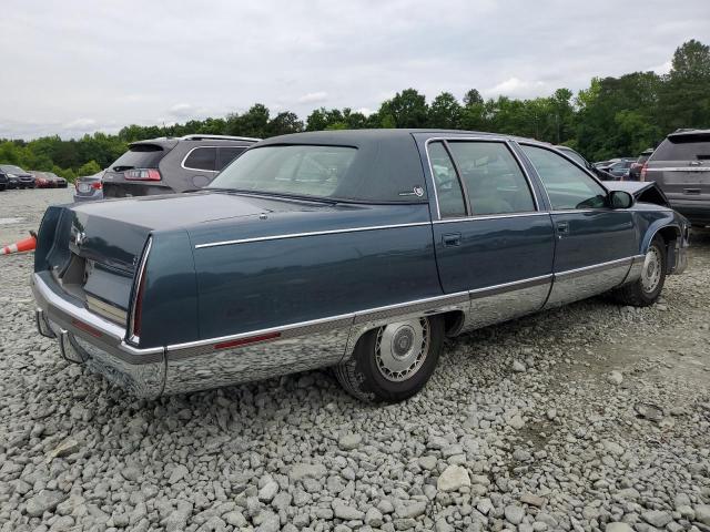 1G6DW52P0SR714333 - 1995 CADILLAC FLEETWOOD BASE GREEN photo 3