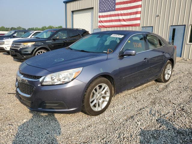 1G11C5SL2FF112426 - 2015 CHEVROLET MALIBU 1LT BLUE photo 1