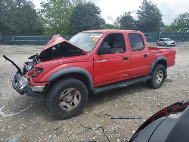 5TEGN92N11Z767936 - 2001 TOYOTA TACOMA DOUBLE CAB PRERUNNER RED photo 1