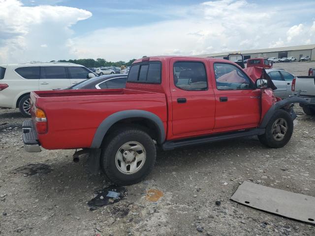 5TEGN92N11Z767936 - 2001 TOYOTA TACOMA DOUBLE CAB PRERUNNER RED photo 3