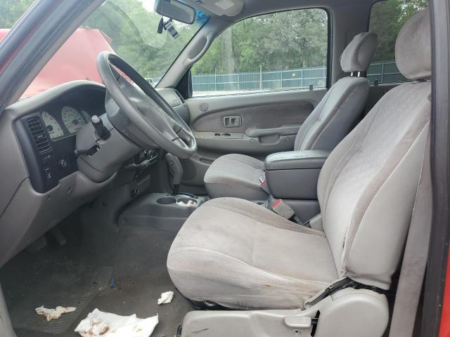 5TEGN92N11Z767936 - 2001 TOYOTA TACOMA DOUBLE CAB PRERUNNER RED photo 7