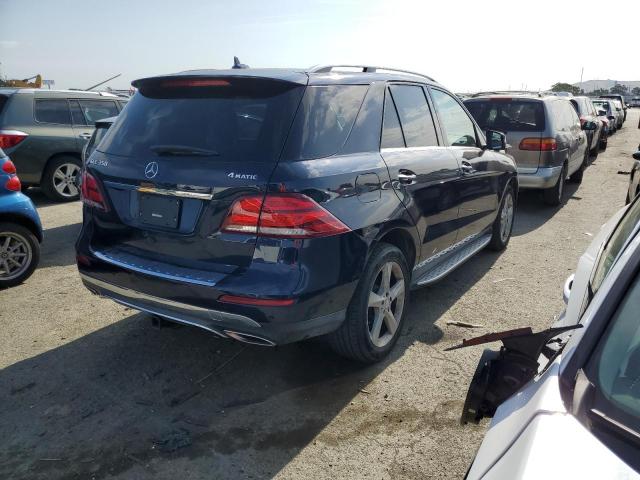 4JGDA5HB2GA748704 - 2016 MERCEDES-BENZ GLE 350 4MATIC BLUE photo 3