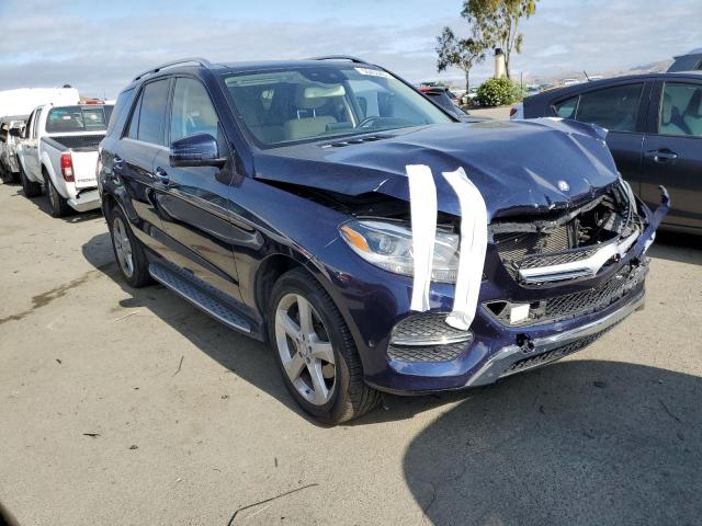 4JGDA5HB2GA748704 - 2016 MERCEDES-BENZ GLE 350 4MATIC BLUE photo 4