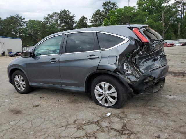 2HKRM3H5XCH505886 - 2012 HONDA CR-V EX GRAY photo 2