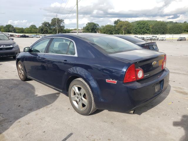 1G1ZH57B49F238120 - 2009 CHEVROLET MALIBU 1LT BLUE photo 3