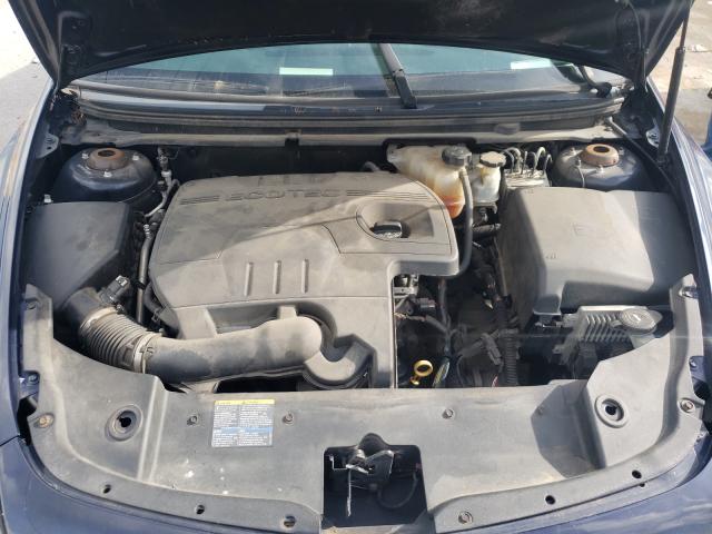 1G1ZH57B49F238120 - 2009 CHEVROLET MALIBU 1LT Көк фото 7