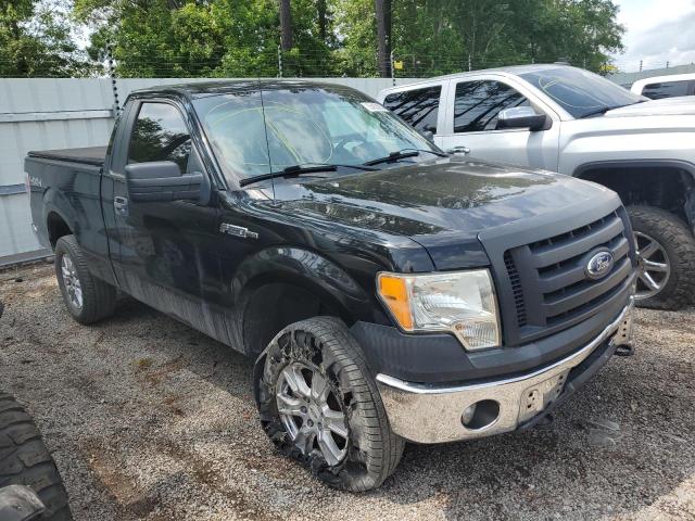 1FTMF1EM6BFC56466 - 2011 FORD F150 BLACK photo 4