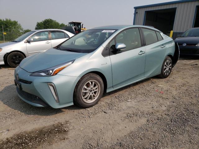 JTDL9MFU3N3032936 - 2022 TOYOTA PRIUS LE TURQUOISE photo 1