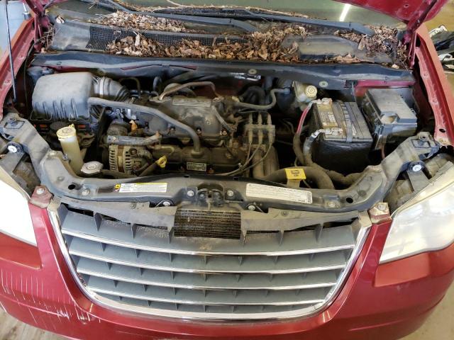 2A4RR5D14AR230302 - 2010 CHRYSLER TOWN & COU TOURING 勃艮第红 照片 11