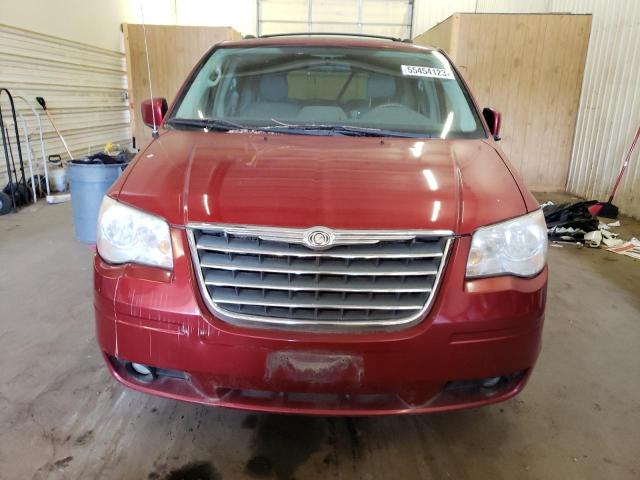 2A4RR5D14AR230302 - 2010 CHRYSLER TOWN & COU TOURING 勃艮第红 照片 5