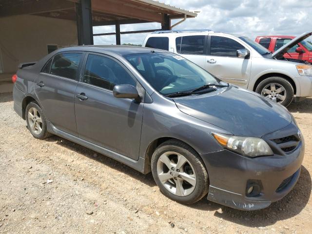 5YFBU4EE8CP058831 - 2012 TOYOTA COROLLA BASE GRAY photo 4