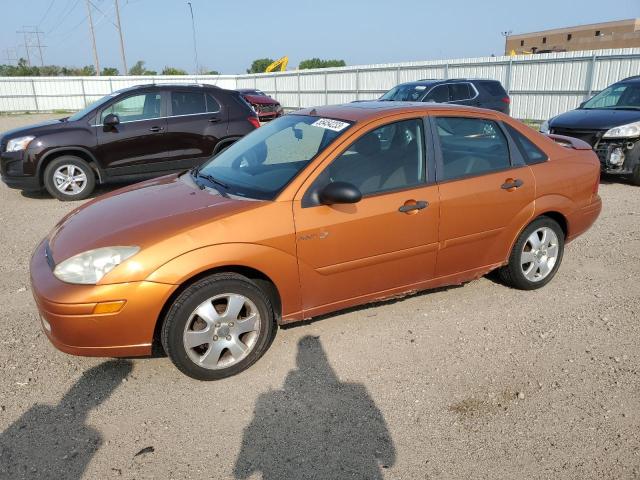 1FAFP38332W315421 - 2002 FORD FOCUS ZTS ORANGE photo 1